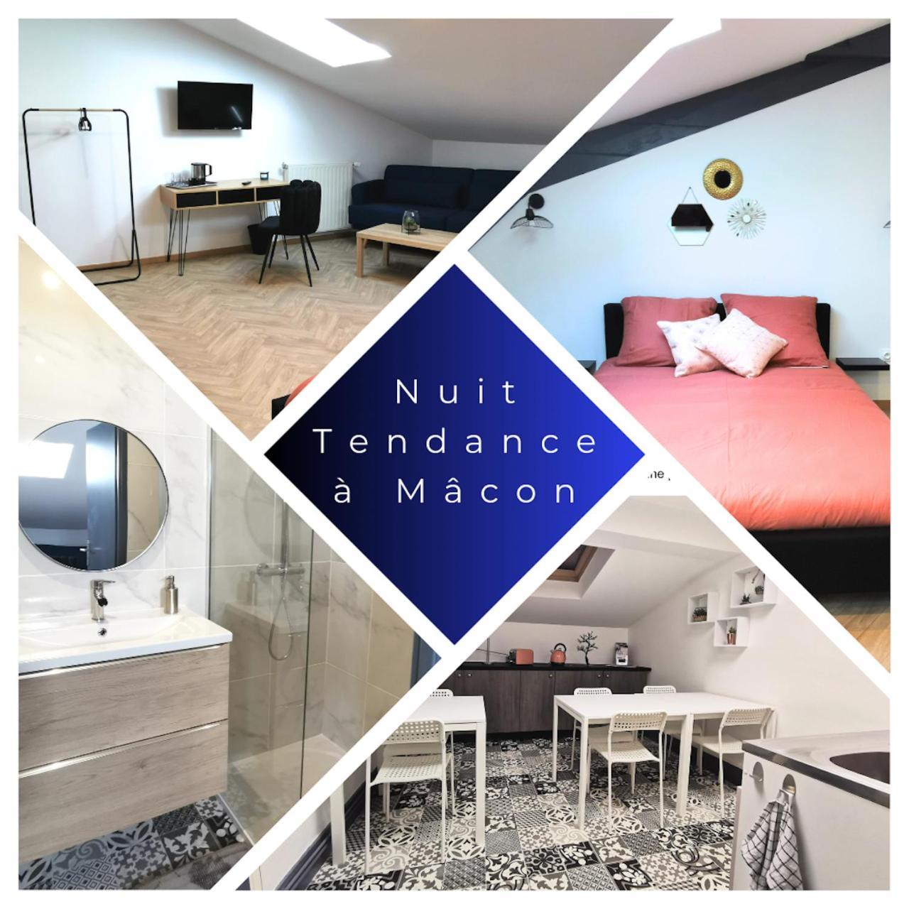 Logement - Nuit Tendance Centre Ville De Macon H Exterior photo